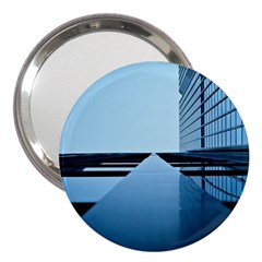 Architecture Modern Building Facade 3  Handbag Mirrors by BangZart