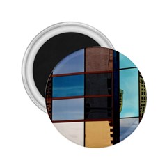 Glass Facade Colorful Architecture 2 25  Magnets by BangZart