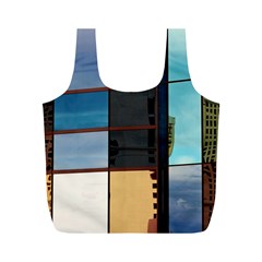 Glass Facade Colorful Architecture Full Print Recycle Bags (m)  by BangZart