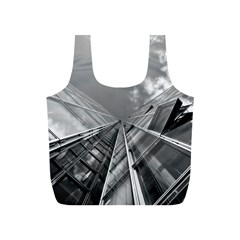 Architecture Skyscraper Full Print Recycle Bags (s)  by BangZart