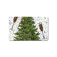 New Year S Eve New Year S Day Magnet (name Card) by BangZart