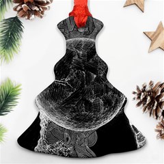 Space Universe Earth Rocket Christmas Tree Ornament (two Sides) by BangZart