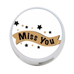 Lettering Miss You Banner 4-port Usb Hub (one Side) by BangZart