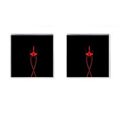 Ship Space Spaceship Cufflinks (square) by BangZart
