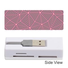 Triangle Background Abstract Memory Card Reader (stick)  by BangZart
