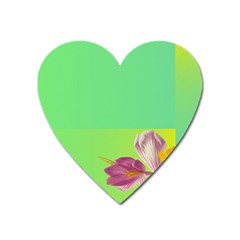 Background Homepage Blossom Bloom Heart Magnet by Celenk