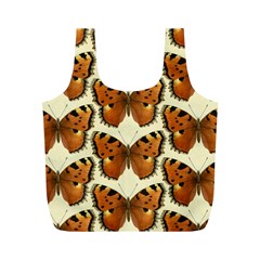 Butterfly Butterflies Insects Full Print Recycle Bags (m)  by Celenk