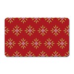 Pattern Background Holiday Magnet (Rectangular) Front