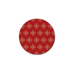 Pattern Background Holiday Golf Ball Marker by Celenk