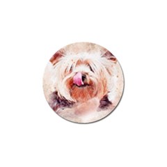 Dog Animal Pet Art Abstract Golf Ball Marker (10 Pack) by Celenk