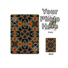 Tapestry Pattern Playing Cards 54 (mini)  by linceazul