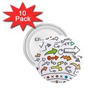 Desktop Pattern Art Graphic Design 1.75  Buttons (10 pack) Front