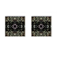 Fractal Design Pattern Texture Cufflinks (square) by Celenk