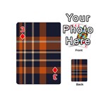 Abstract Background Pattern Textile 6 Playing Cards 54 (Mini)  Front - Diamond3