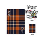 Abstract Background Pattern Textile 6 Playing Cards 54 (Mini)  Front - Club5