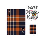 Abstract Background Pattern Textile 6 Playing Cards 54 (Mini)  Front - Spade7