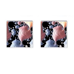 Fractal Art Design Fantasy Science Cufflinks (square) by Celenk