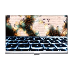 Ransomware Cyber Crime Security Business Card Holders by Celenk