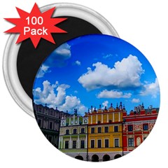 Buildings Architecture Architectural 3  Magnets (100 Pack) by Celenk