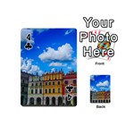 Buildings Architecture Architectural Playing Cards 54 (Mini)  Front - Club4