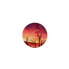 Desert Arid Dry Drought Landscape 1  Mini Magnets by Celenk