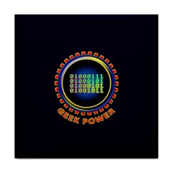 Geek Power Face Towel by linceazul
