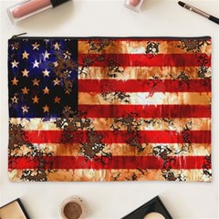 American Flag Usa Symbol National Cosmetic Bag (xxxl)  by Celenk