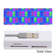 Neon Robot Memory Card Reader (stick)  by snowwhitegirl