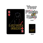Darth Vader Cat Playing Cards 54 (Mini)  Front - DiamondK