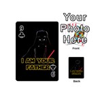 Darth Vader Cat Playing Cards 54 (Mini)  Front - Club9