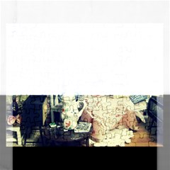 Abandonded Dollhouse Rectangular Jigsaw Puzzl by snowwhitegirl