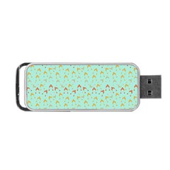 Blue Orange Hats Portable Usb Flash (one Side) by snowwhitegirl