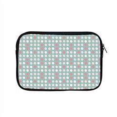 Pink Peach Grey Eggs On Teal Apple Macbook Pro 15  Zipper Case by snowwhitegirl