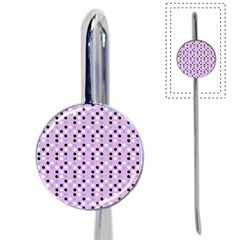 Black White Pink Blue Eggs On Violet Book Mark by snowwhitegirl