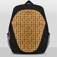 Grey Brown Eggs On Beige Backpack Bag by snowwhitegirl