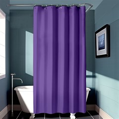 Purple Star Shower Curtain 36  X 72  (stall)  by snowwhitegirl