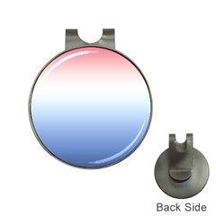 Red And Blue Hat Clips With Golf Markers by jumpercat