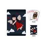 Cupid girl Playing Cards (Mini)  Back