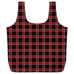 Coke Tartan Full Print Recycle Bags (l)  by jumpercat