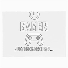 Gamer Large Glasses Cloth (2-side) by Valentinaart