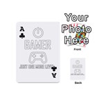 Gamer Playing Cards 54 (Mini)  Front - ClubA