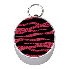 Blood Tentacles Mini Silver Compasses by jumpercat