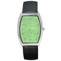 Knittedwoolcolour2 Barrel Style Metal Watch by snowwhitegirl