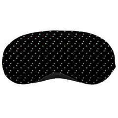 Pink Flowers On Black Sleeping Masks by snowwhitegirl