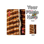 Abstract Architecture Background Playing Cards 54 (Mini)  Front - Diamond6