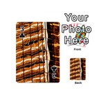 Abstract Architecture Background Playing Cards 54 (Mini)  Front - Club3