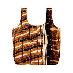 Abstract Architecture Background Full Print Recycle Bags (m)  by Nexatart