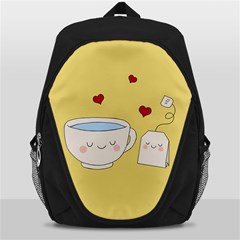 Cute Tea Backpack Bag by Valentinaart
