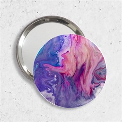 Marbled,ultraviolet,violet,purple,pink,blue,white,stone,marble,modern,trendy,beautiful 2 25  Handbag Mirrors by NouveauDesign