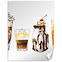 Coffee And Milkshakes Canvas 18  X 24   by KuriSweets